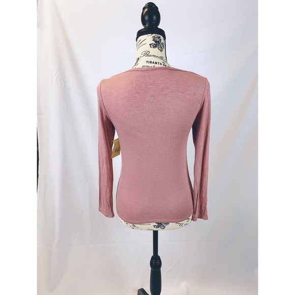 FOREVER ROSE Mauve Pink Top​ - Picture 2 of 7
